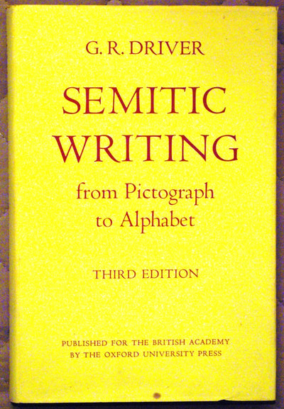Semitic Writing: From Pictograph to Alphabet