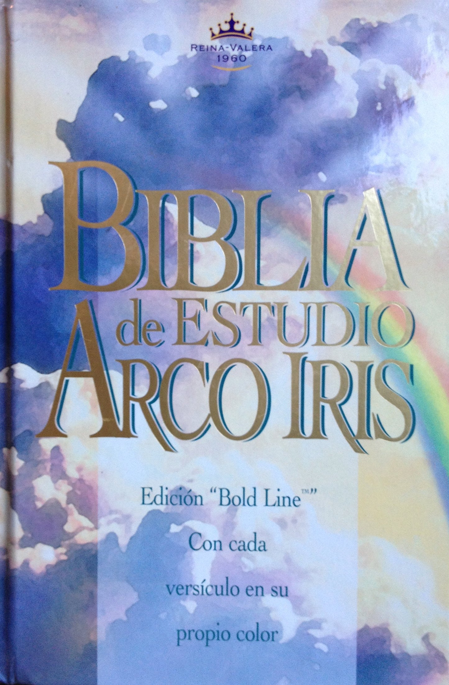 RVR 1960 Biblia de Estudio Arco Iris, Tapa Dura con Índice