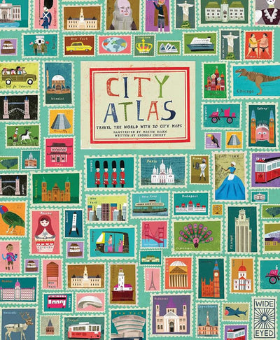 City Atlas: Travel the World with 30 City Maps by Cherry, Ge