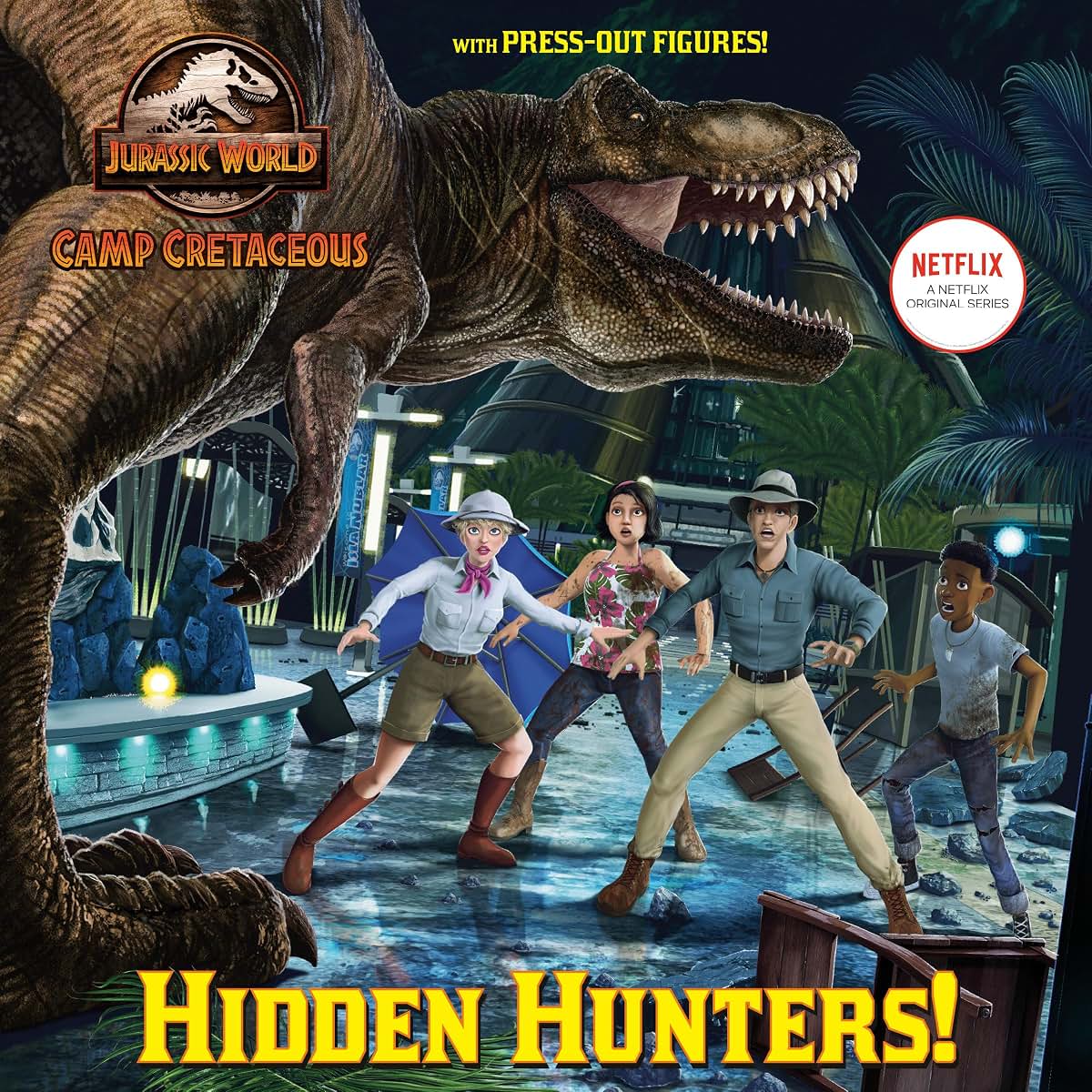 Hidden Hunters! (Jurassic World: Camp Cretaceous) (Pictureba