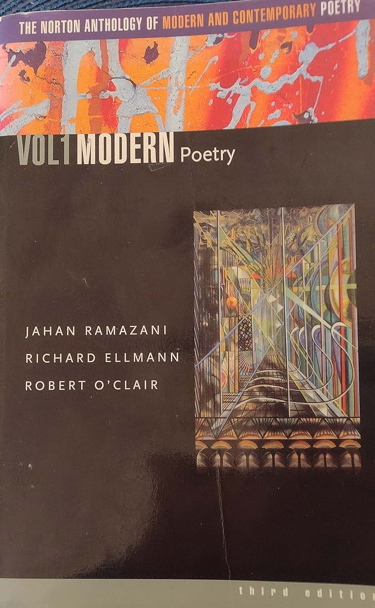 The Norton Anthology of Modern and Contemporary Poetry, Volu