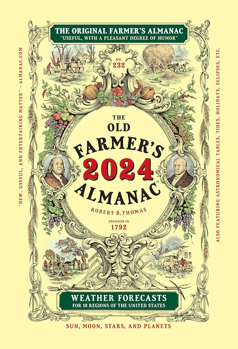 The 2024 Old Farmers Almanac Trade Edition (Old Farmer's Almanac, 232)