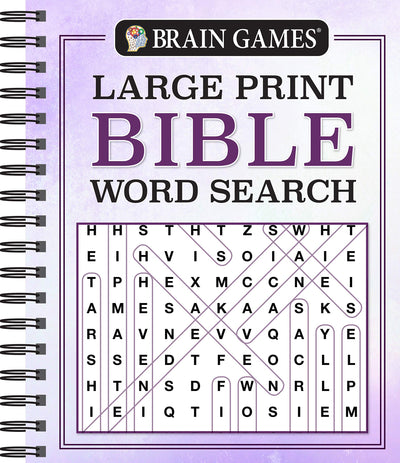 Brain Games - Large Print Bible Word Search (Brain Games - Bible)