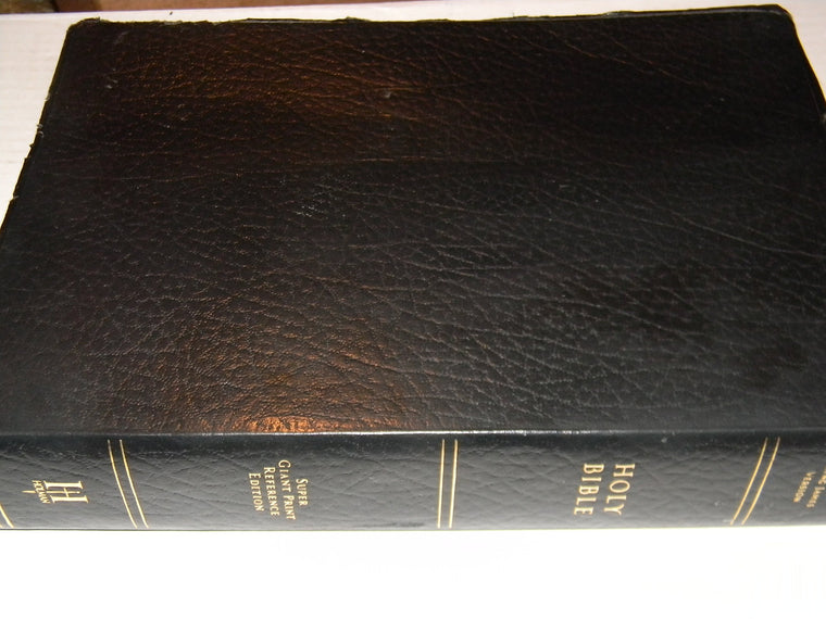 Holy Bible, Keystone Giant Print Presentation Edition: King James Version — back cover