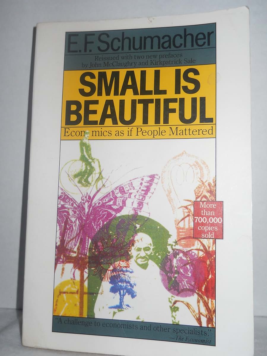 Small Is Beautiful: Economics as if People Mattered