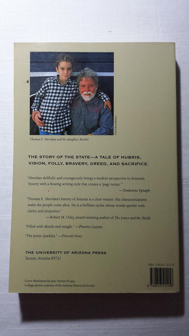 Arizona: A History — back cover