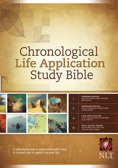NLT Chronological Life Application Study Bible (Hardcover) b