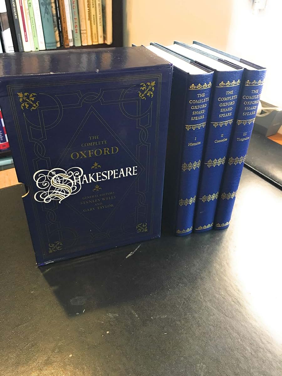 The Complete Oxford Shakespeare: Histories, Comedies, Tragedies3-volume cased set