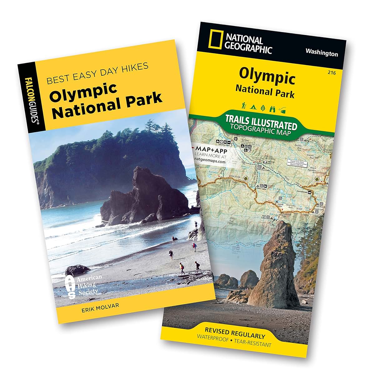 Best Easy Day Hiking Guide and Trail Map Bundle: Olympic National Park (Best Easy Day Hikes Series)