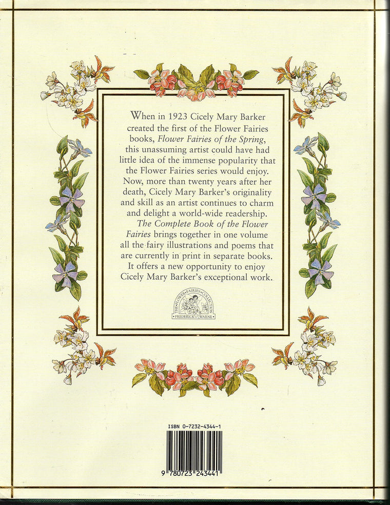 The Complete Book of the Flower Fairies — back cover
