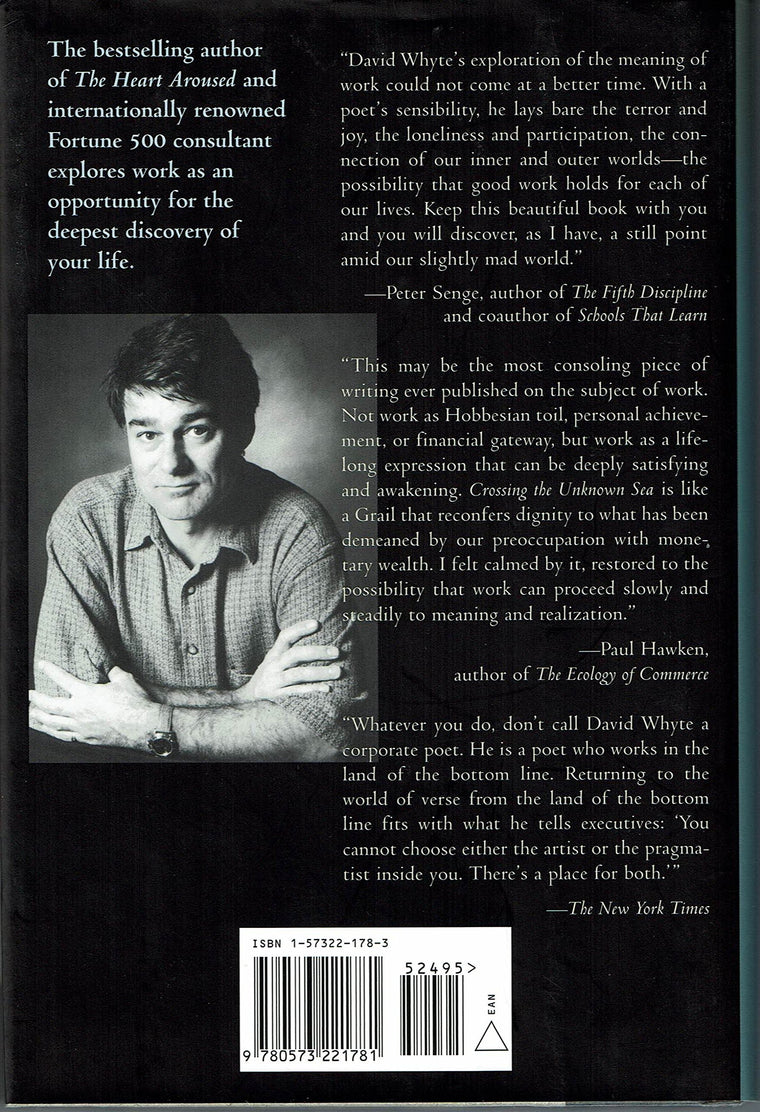 Crossing the Unknown Sea: Work as a Pilgrimage of Identity — back cover