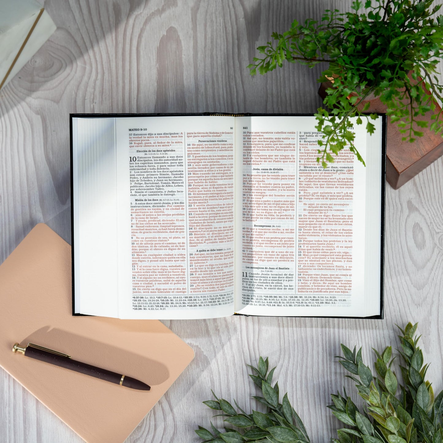 Santa Biblia: Reina-valera 1960 para regalos y pemios negro imitación piel