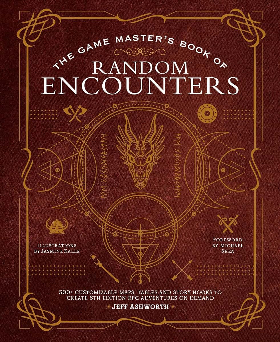 The Game Master's Book of Random Encounters: 500+ customizable maps, tables and story hooks to create 5th edition adventures on demand (The Game Master Series)