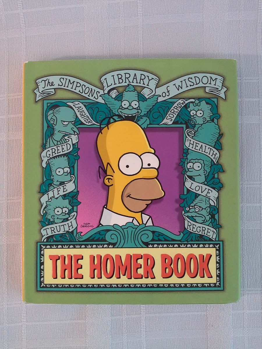 The Homer Book (Simpsons Library of Wisdom)