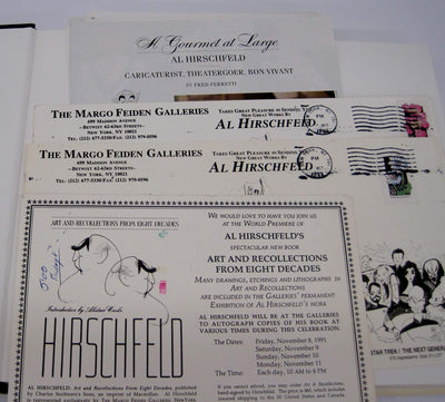 Hirschfeld: Art and Recollections From Eight Decades by Al H