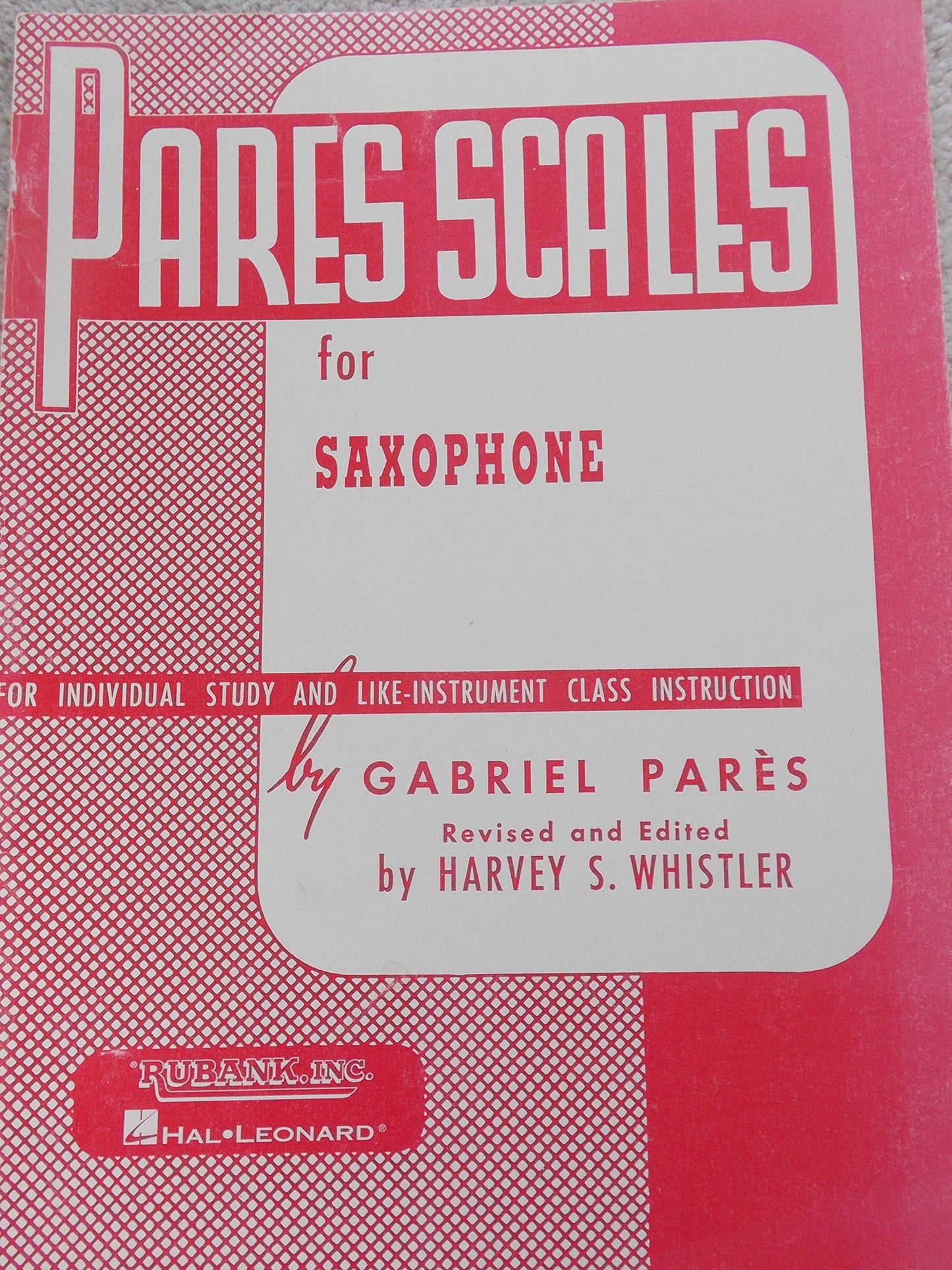 Pares Scales: Saxophone