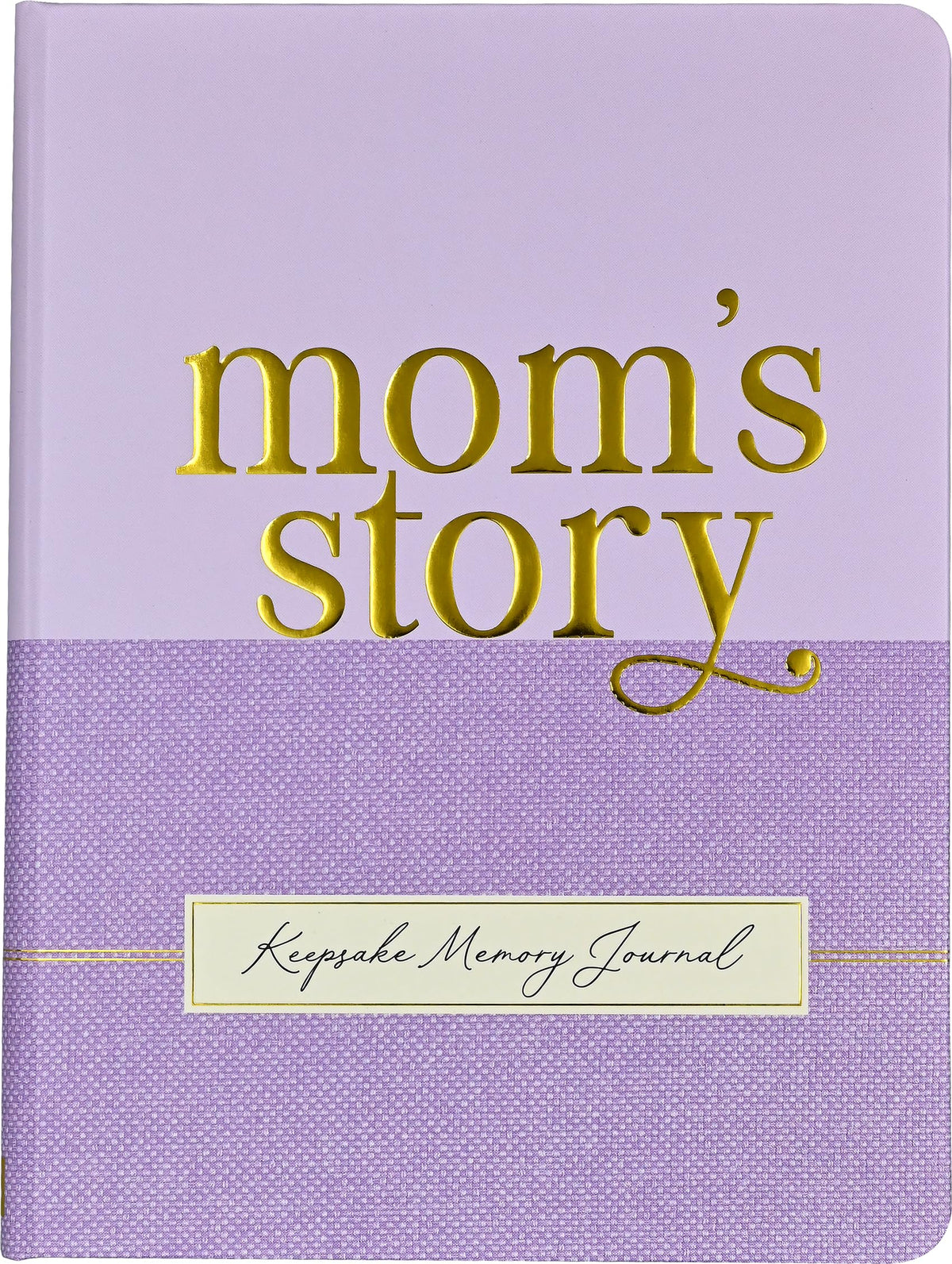 Mom's Story - A Guided, Keepsake Memory Journal (Deluxe, hardcover edition)