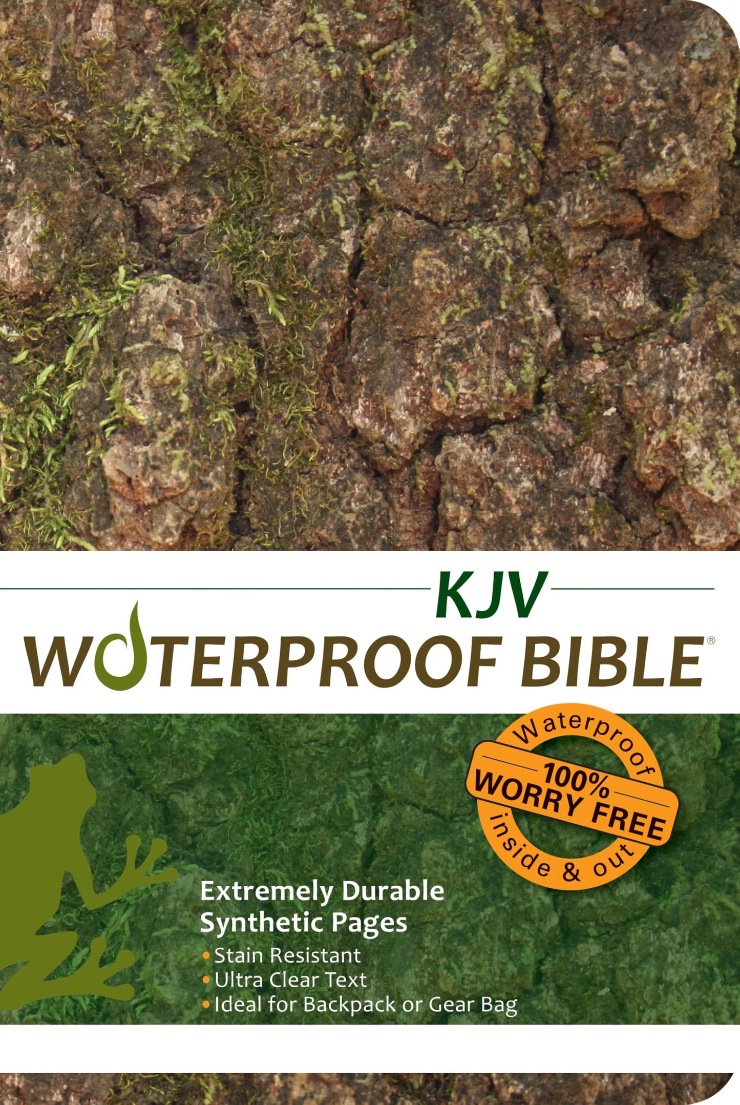 Waterproof Bible - KJV - Camoflage