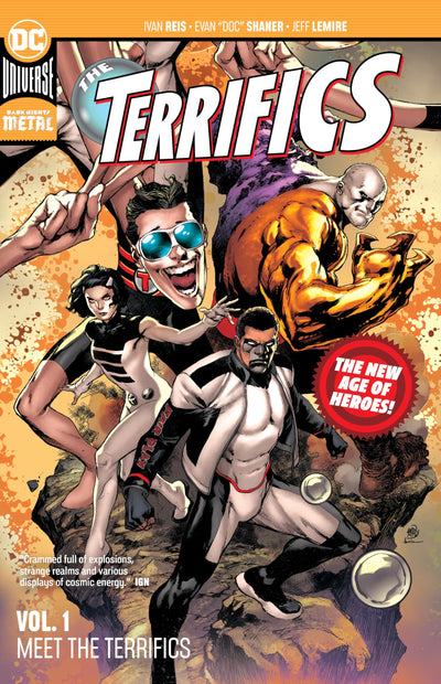 The Terrifics 1: New Age of Heroes by Lemire, Jeff