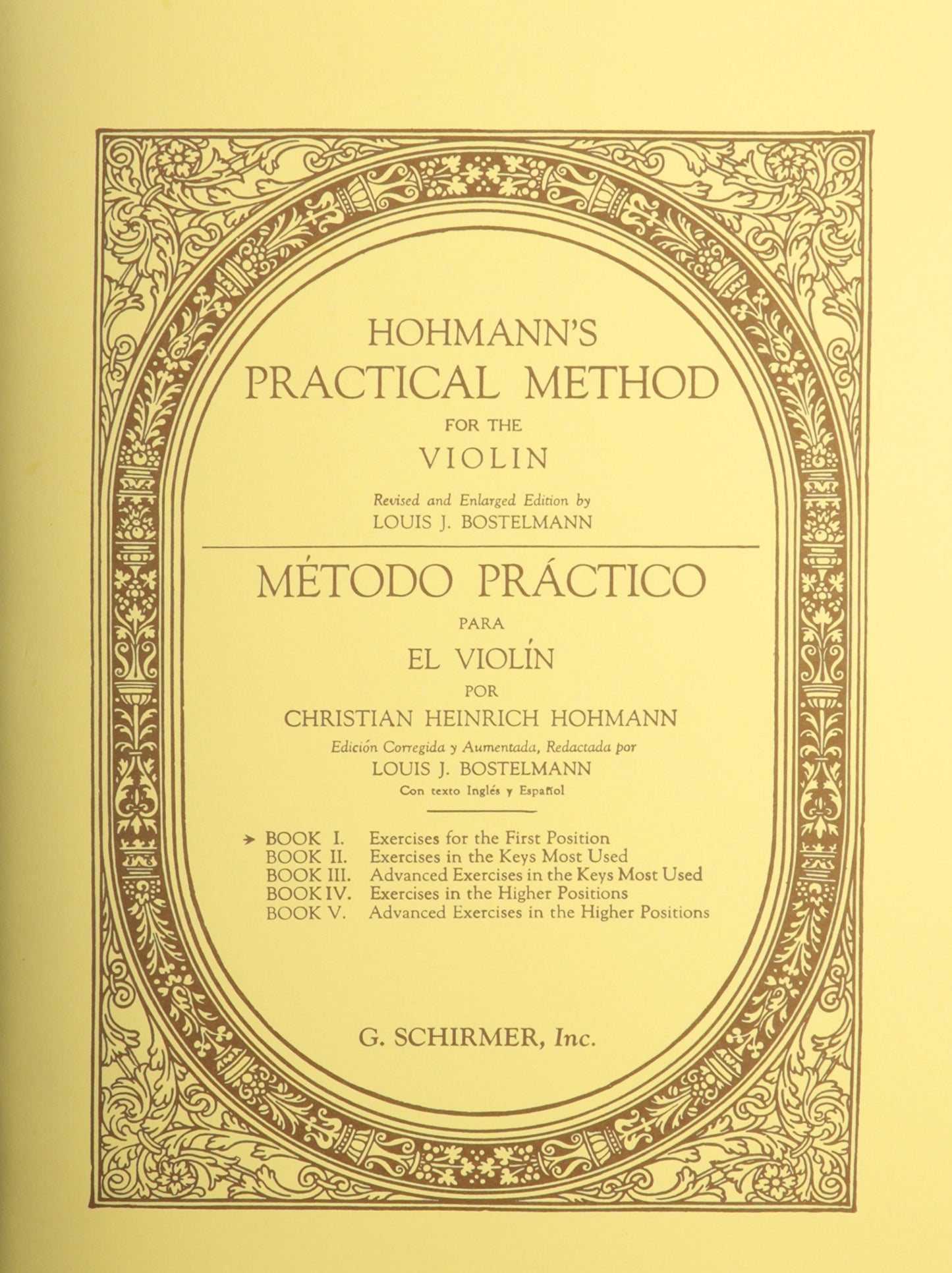 Practical Method for the Violin - Book 1 Beginner Violin Method Sheet Music for Students and Teachers Unaccompanied Violin Technique Study Bilingual English Spanish Instruction Music Book
