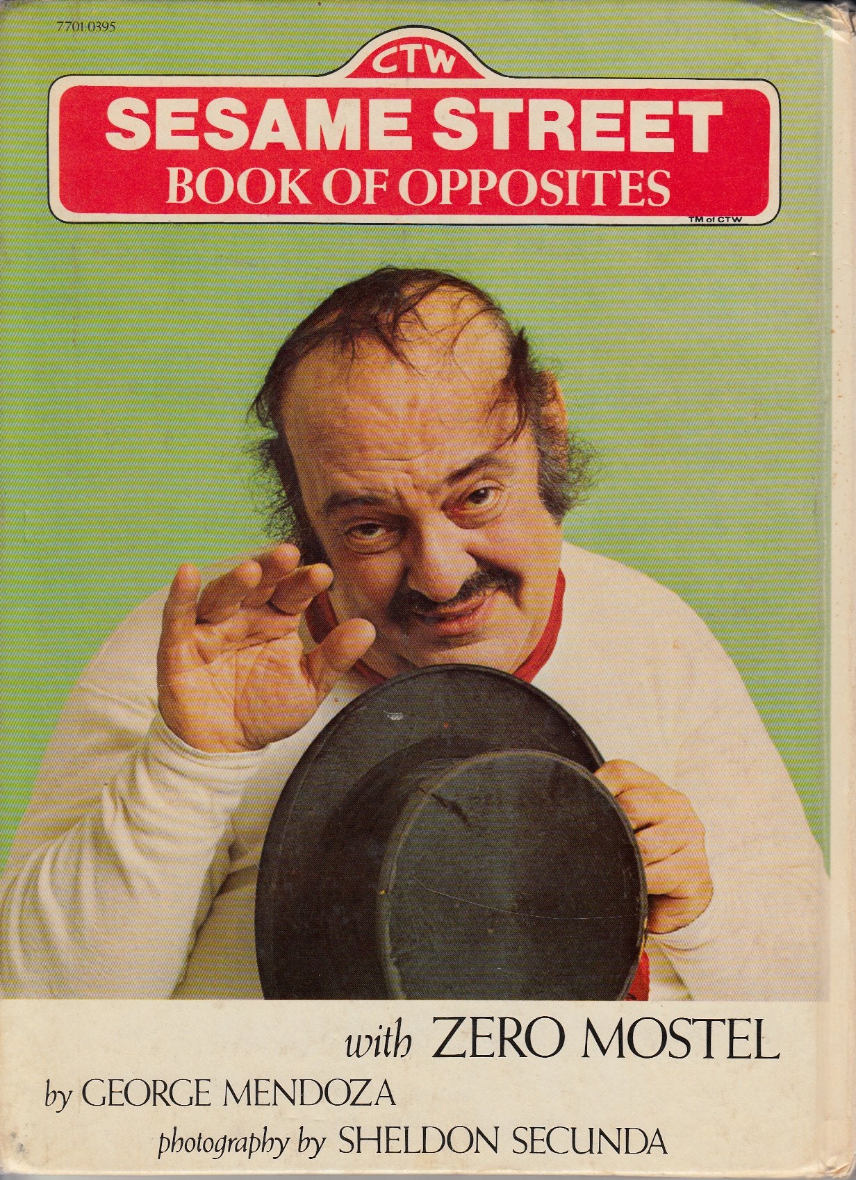 Sesame Street Book of Opposites With Zero Mostel