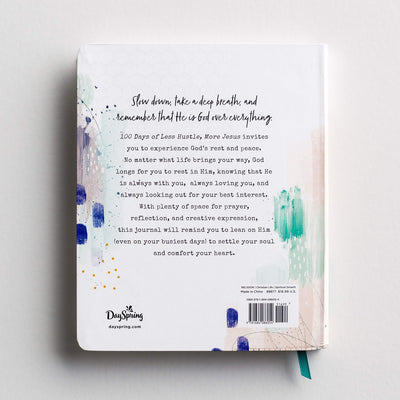 100 Days of Less Hustle, More Jesus Less: A Devotional Journal