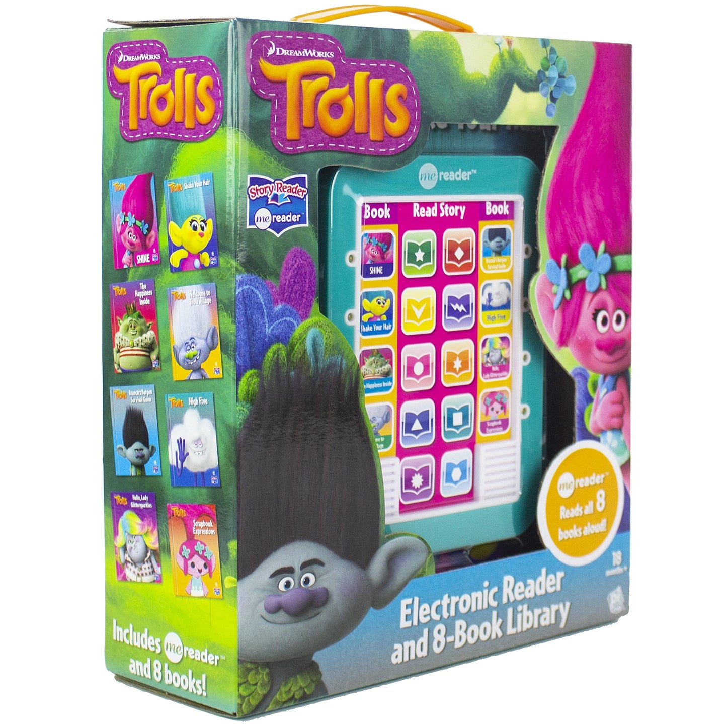 Dreamworks Trolls - Me Reader Electronic Reader 8 Book Library Box Set - PI Kids