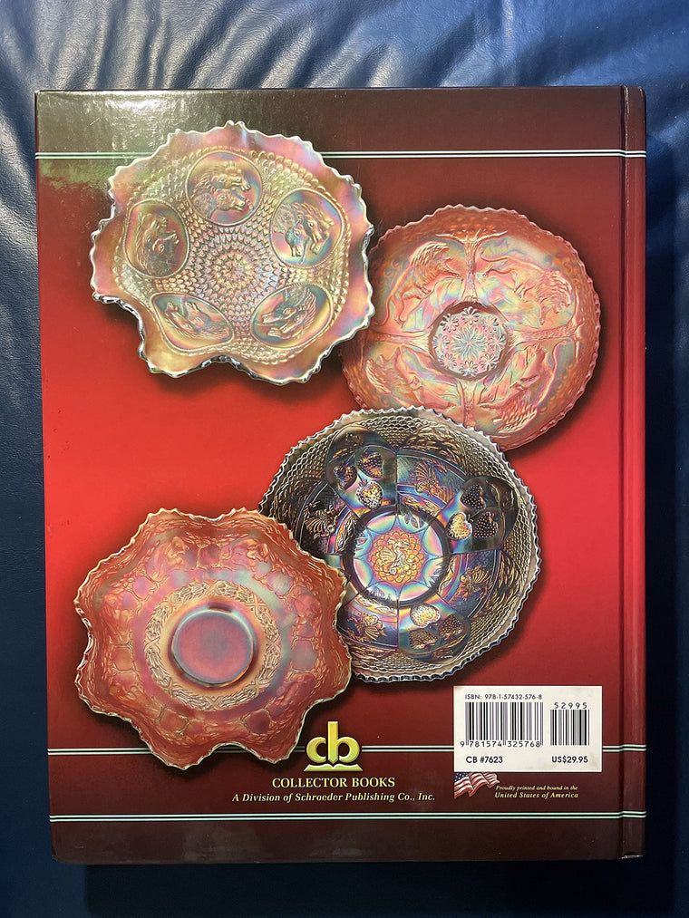 Standard Encyclopedia of Carnival Glass — back cover