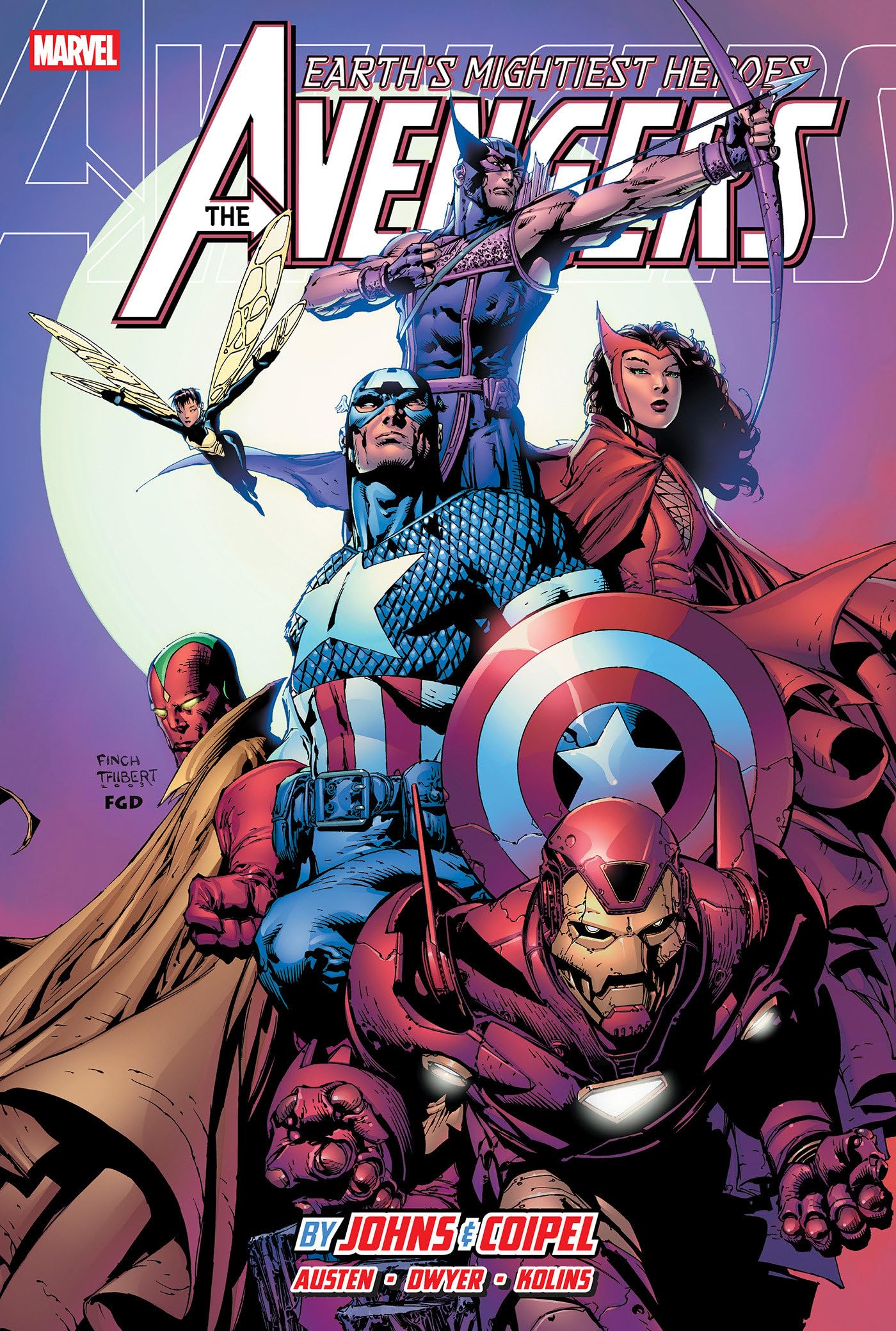 Avengers By Johns & Coipel Omnibus David Finch Cover