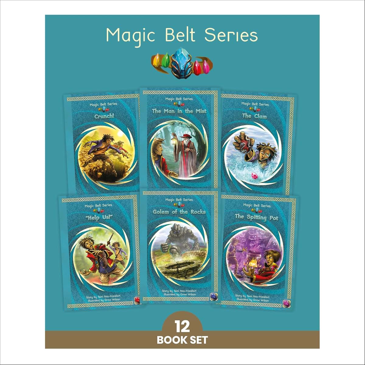 Phonic Books Magic Belt Decodable Books for Older Readers (CVC, Consonant Blends and Consonant Teams) (Phonic Books Catch-Up Decodable Readers)