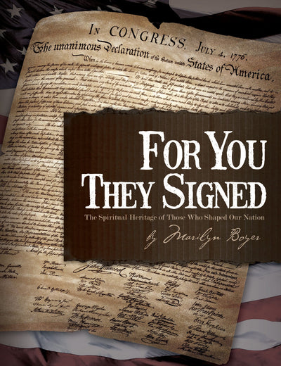For You They Signed
