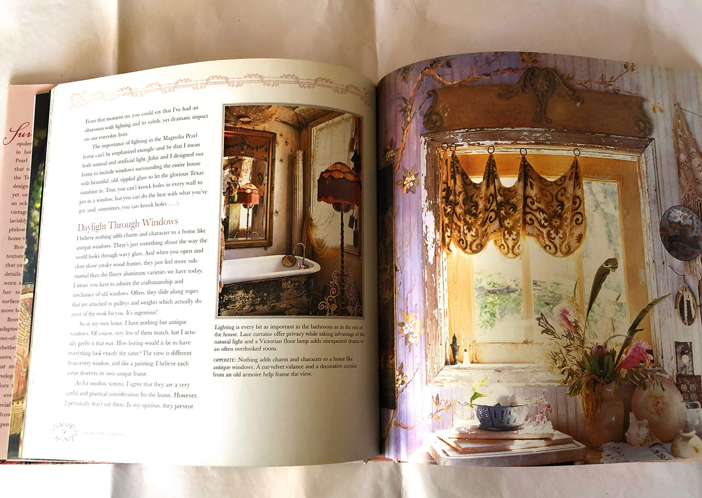 Country Living A Bit of Velvet & a Dash of Lace: The Fabulous Interiors of Magnolia Pearl