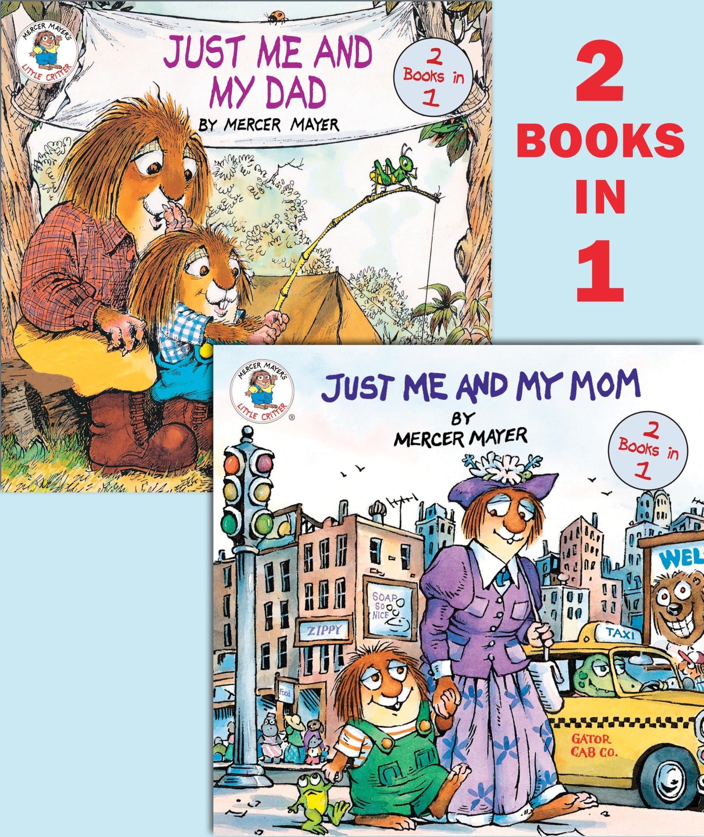 Just Me and My Mom/Just Me and My Dad (Little Critter) (Pictureback)
