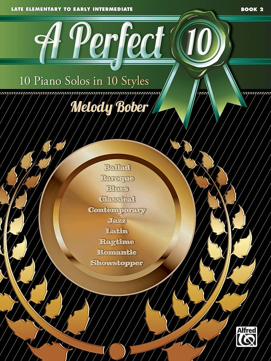A Perfect 10, Bk 2: 10 Piano Solos in 10 Styles