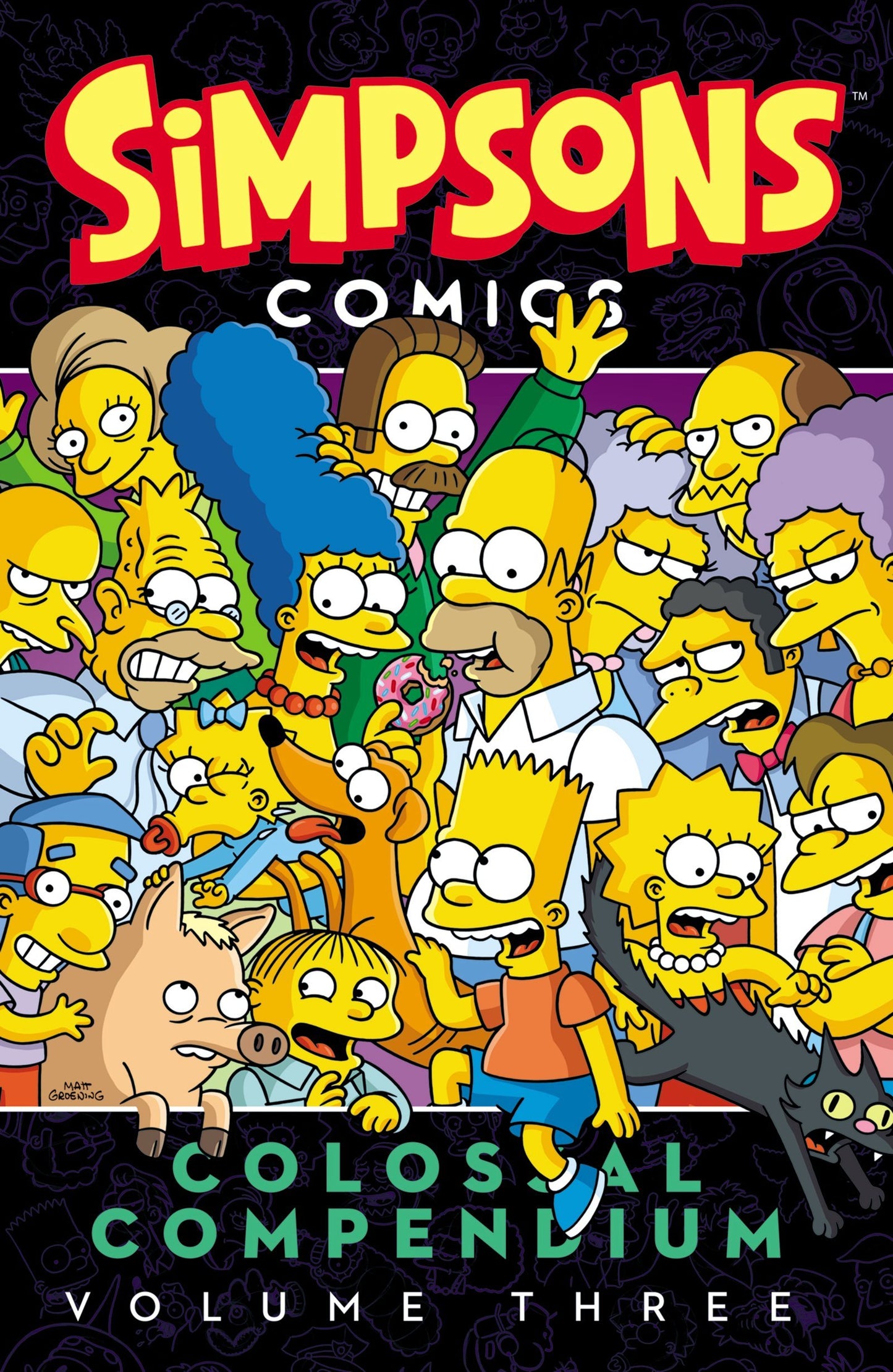 Simpsons Comics Colossal Compendium Volume 3 by Groening, Ma