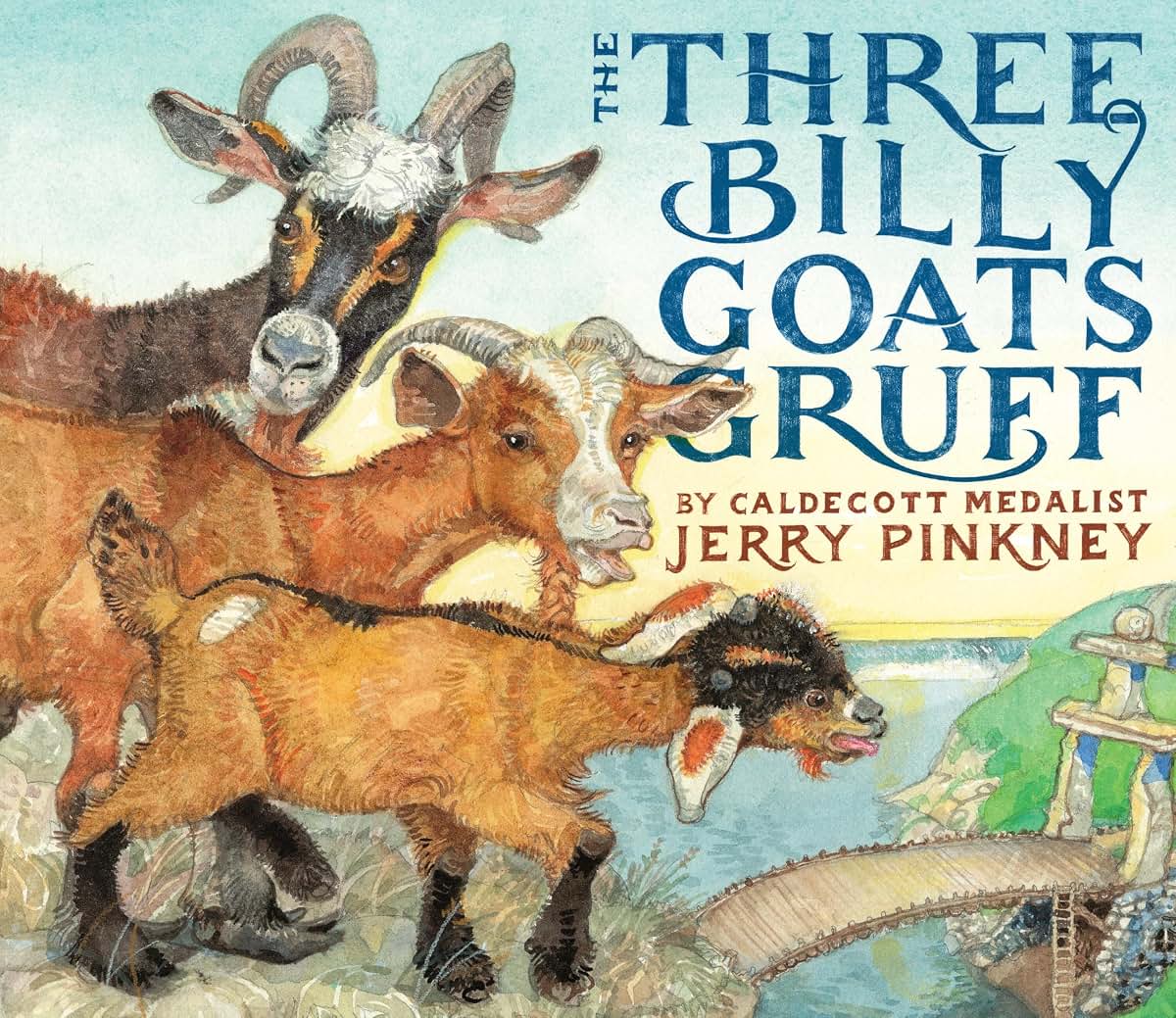 The Three Billy Goats Gruff by Pinkney, Jerry