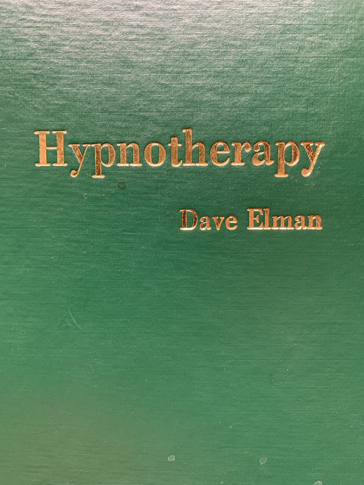 Hypnotherapy by Elman, Dave