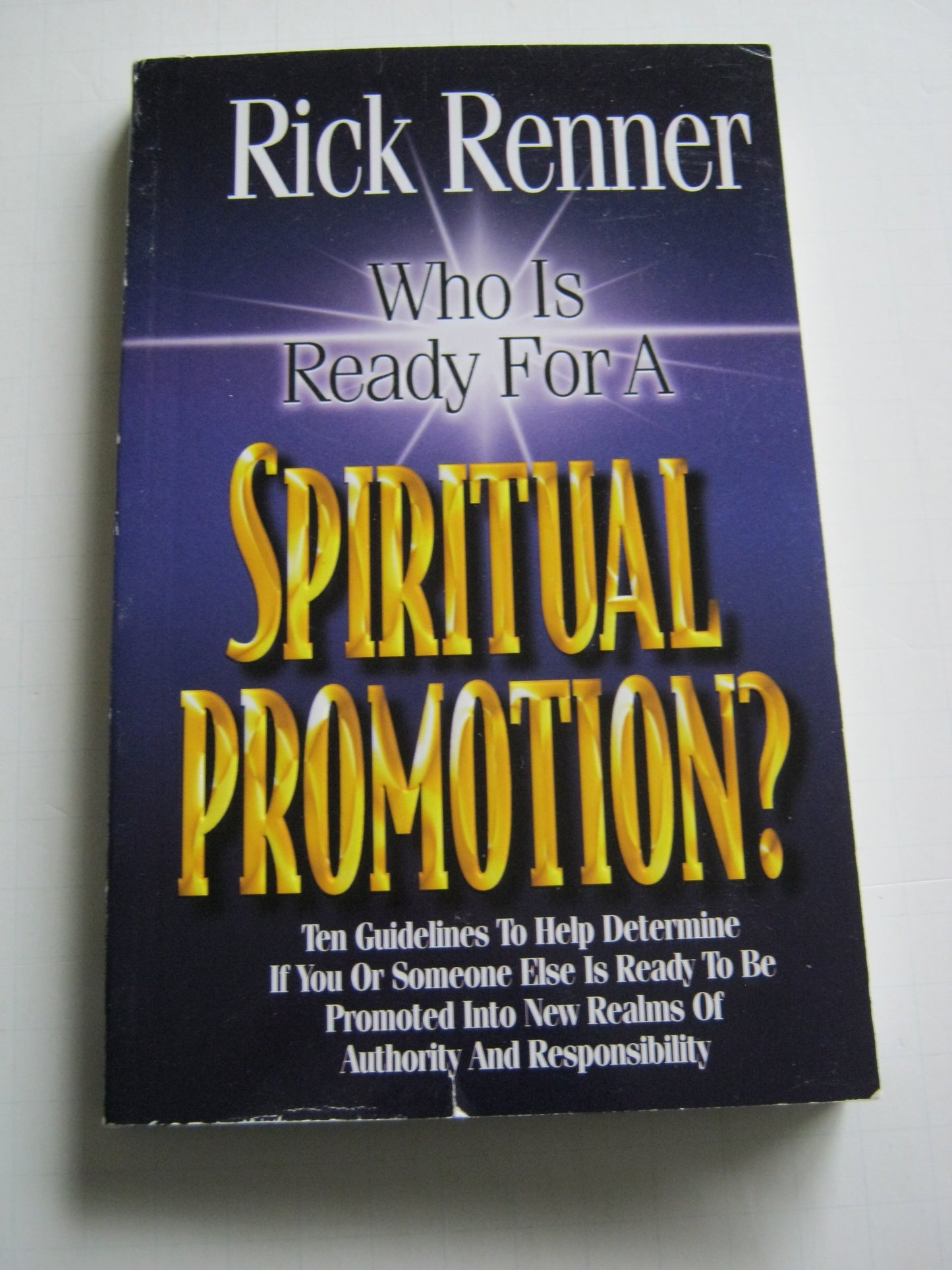 Who Is Ready for a Spiritual Promotion