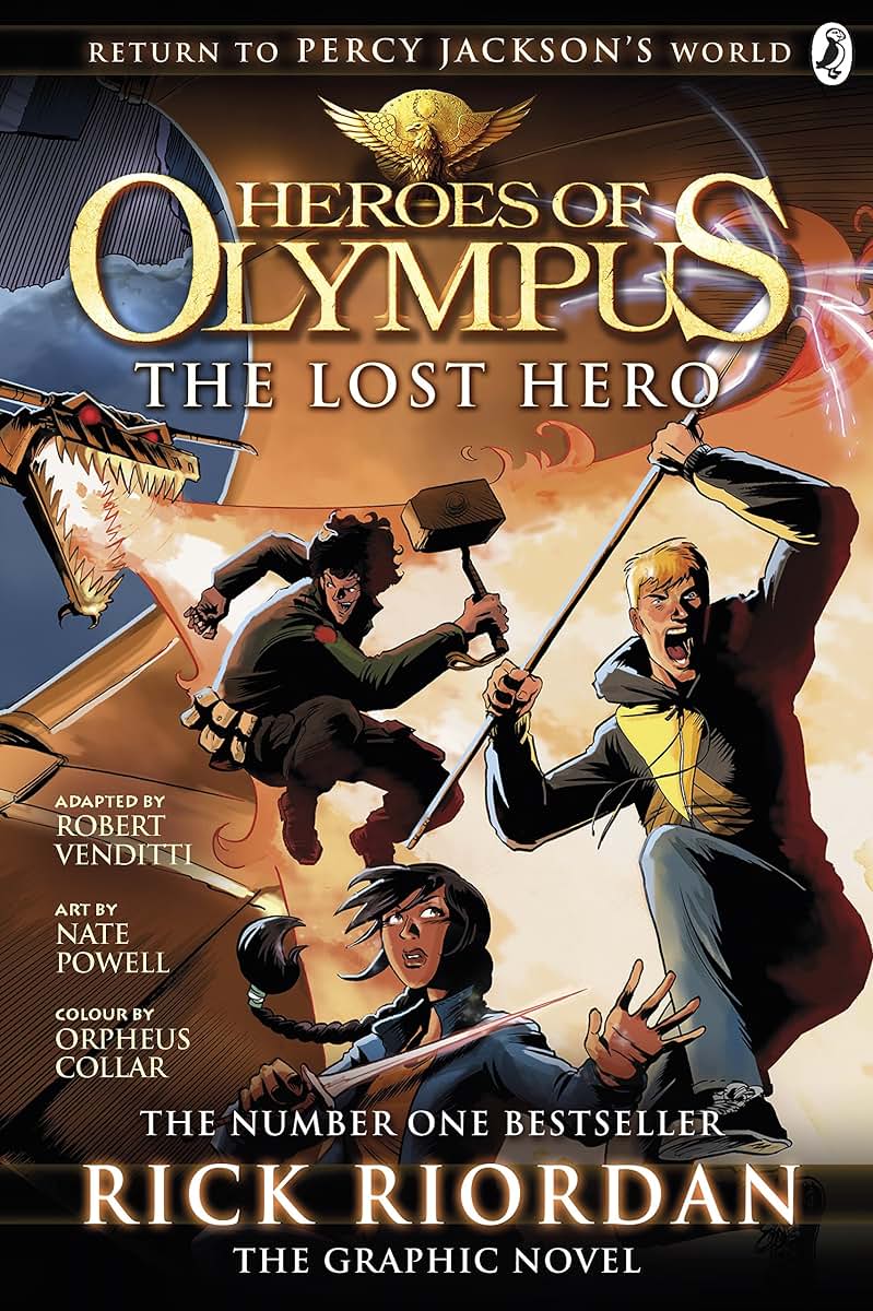 Heroes of Olympus: The Lost Hero: The Graphic Novel (Heroes of Olympus Graphic Novels)