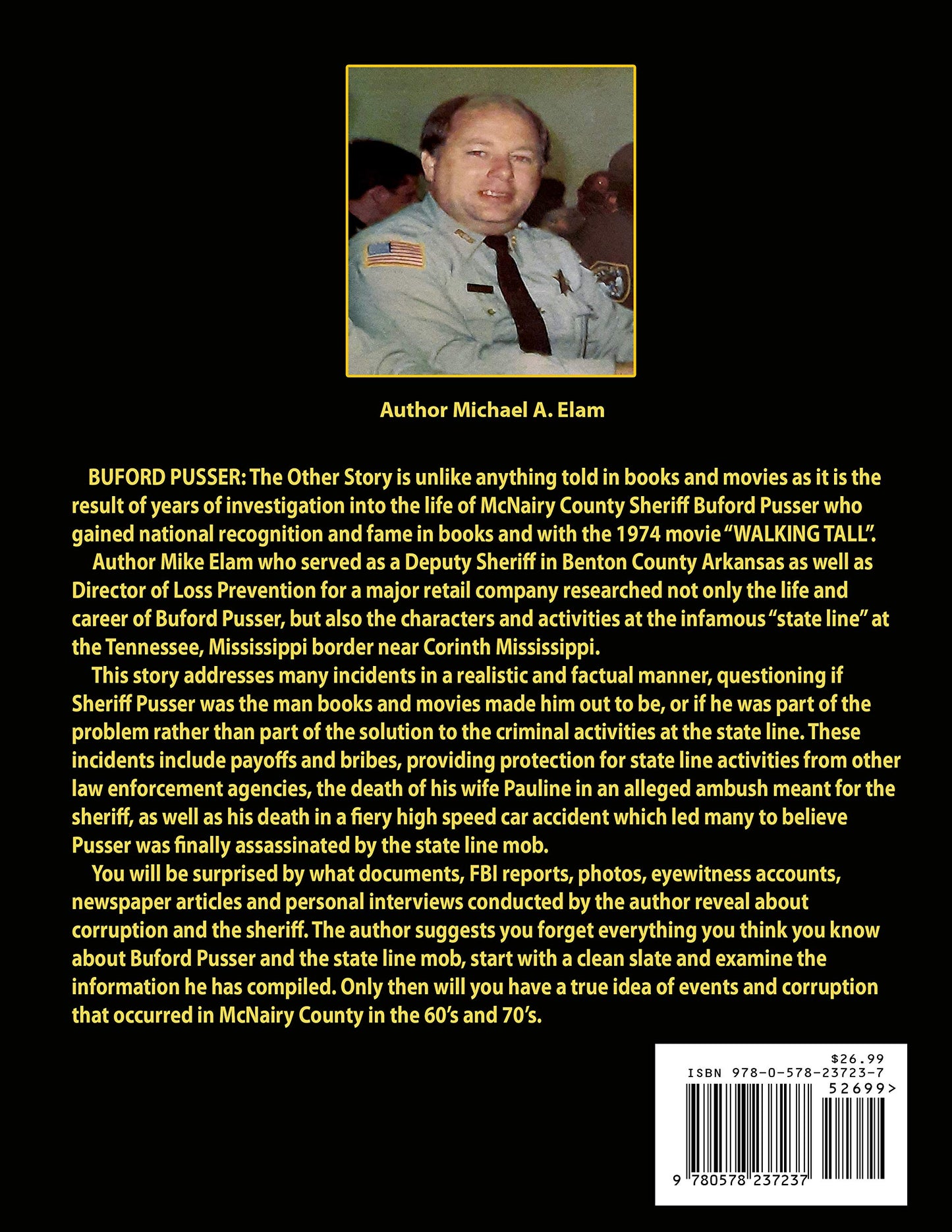 BUFORD PUSSER: The Other Story by Mike Elam