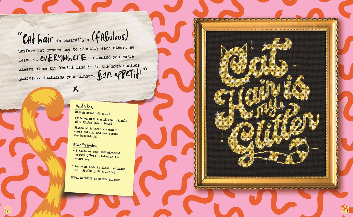 Cross Stitch with Cattitude: 20 pawsome designs