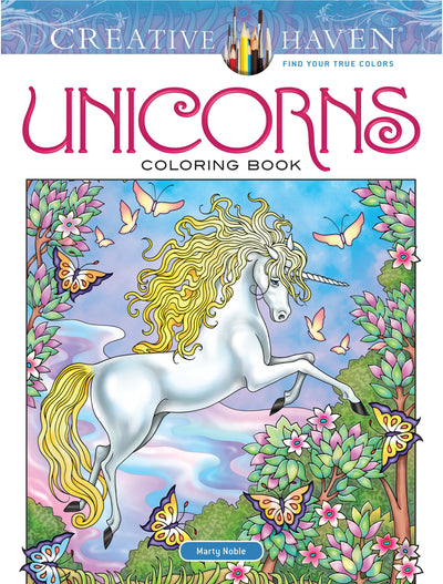 Creative Haven Unicorns Coloring Book (Adult Coloring Books: Fantasy)