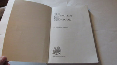 The Oil-Protein Diet Cookbook