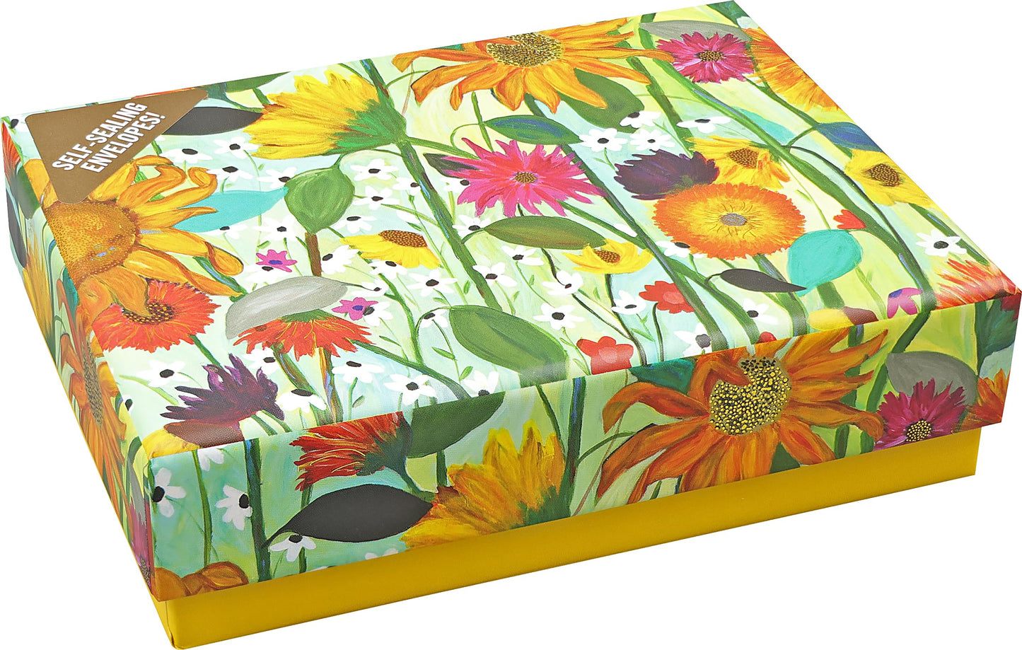Sunflower Dreams Note Cards (14 cards, 15 self-sealing envelopes)