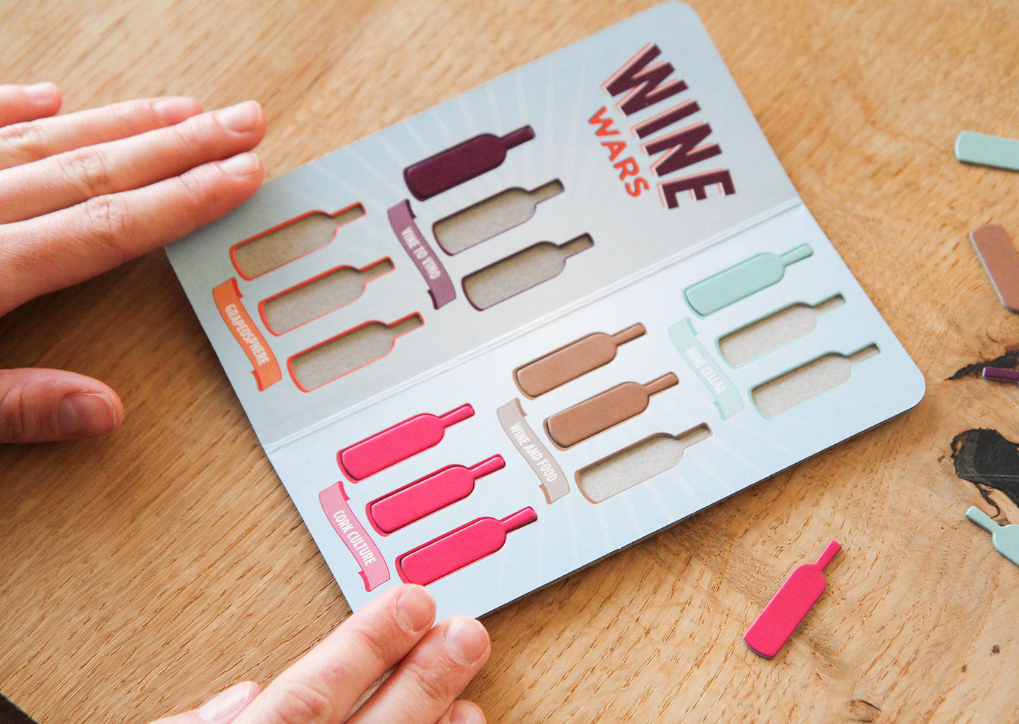 Wine Wars : A Trivia Game for Wine Geeks and Wannabes (Gifts for Winos, Wine Lover Gifts, Adult Trivia Games)