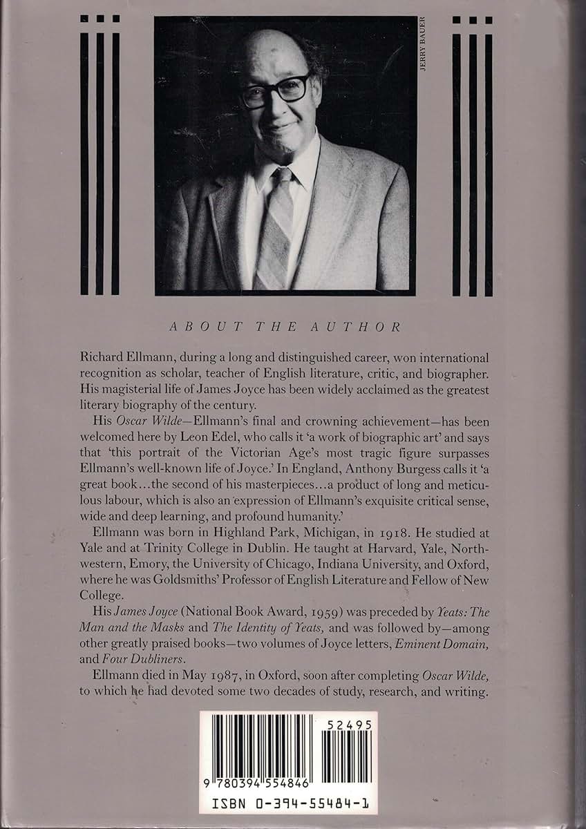Oscar Wilde by Ellmann, Richard