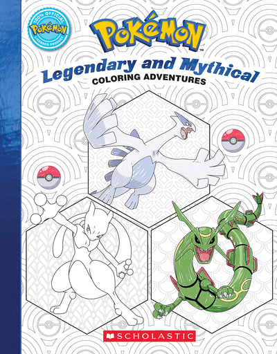 Pokmon Coloring Adventures #2: Legendary & Mythical Pokmon b