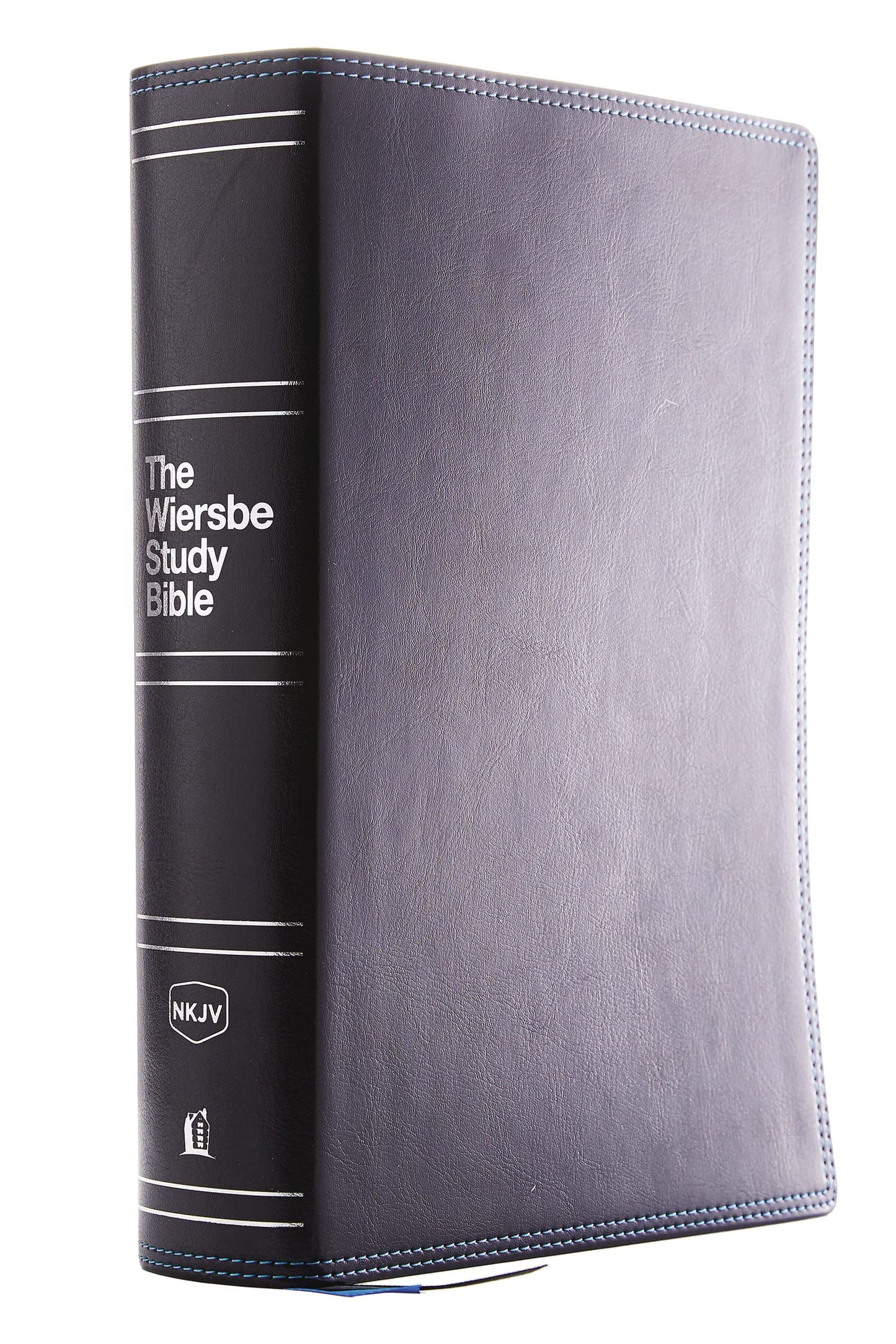 NKJV, Wiersbe Study Bible, Leathersoft, Black, Red Letter, Comfort Print: Be Transformed by the Power of Gods Word