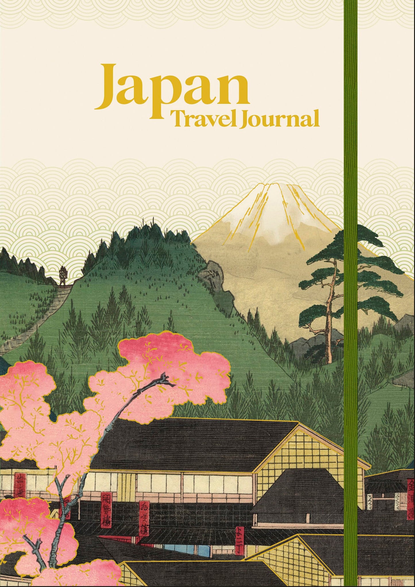 Japan Travel Journal: Hardcover Travel Diary with Prompts, Planning Pages, and Keepsake Storage