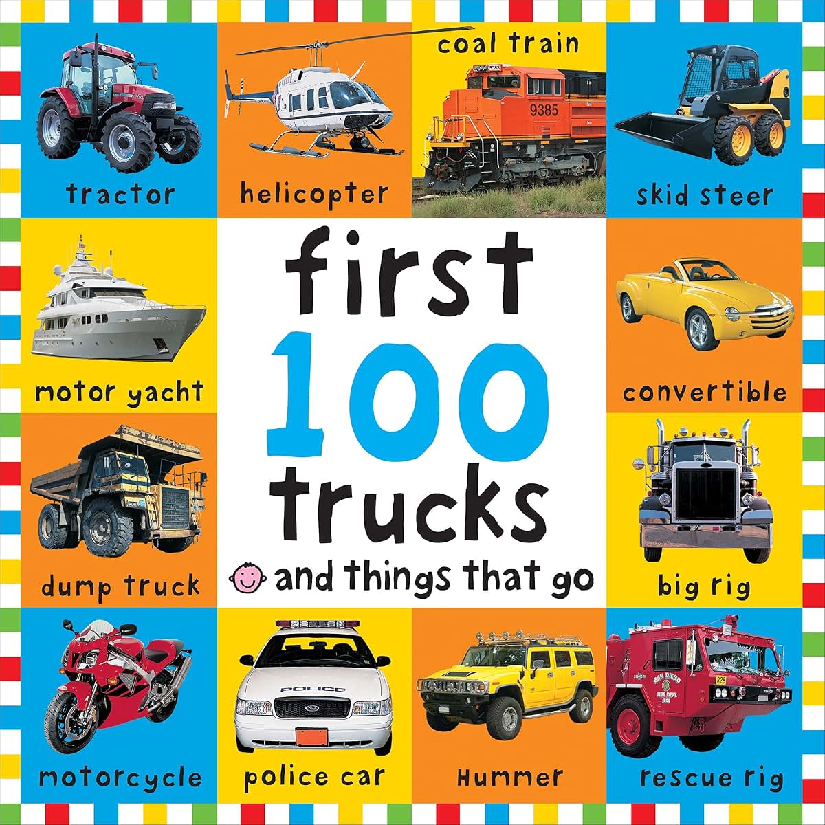 Big Board First 100 Trucks and Things That Go